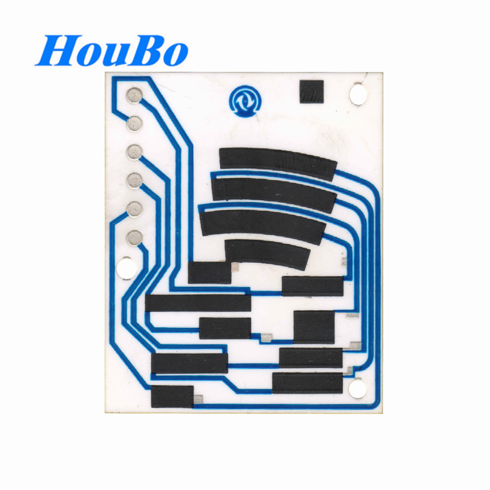 Thick film resistors PCB ceramic circuit board-12005A