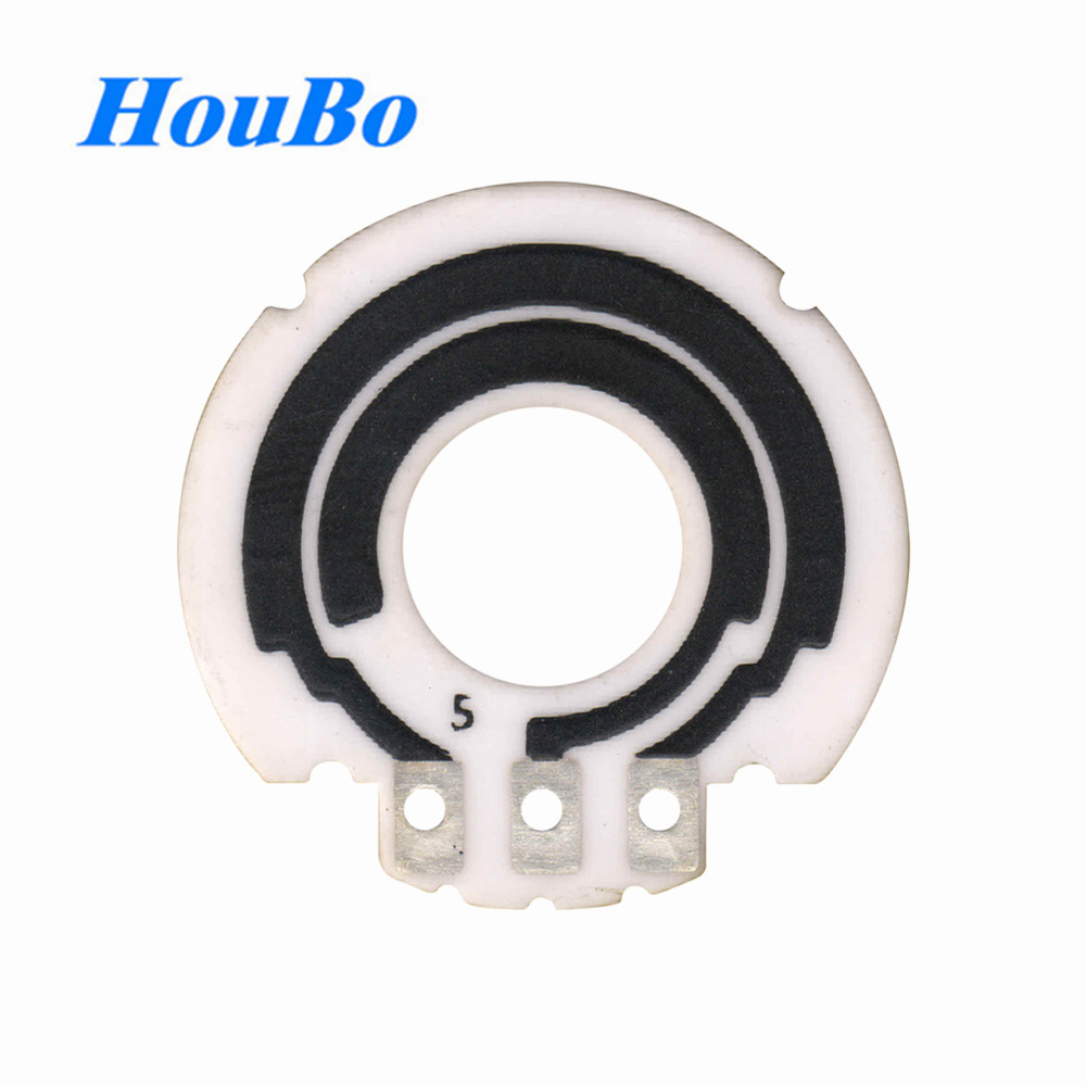 The damper position transducer uses the thick-film circuit pcb-13072A079