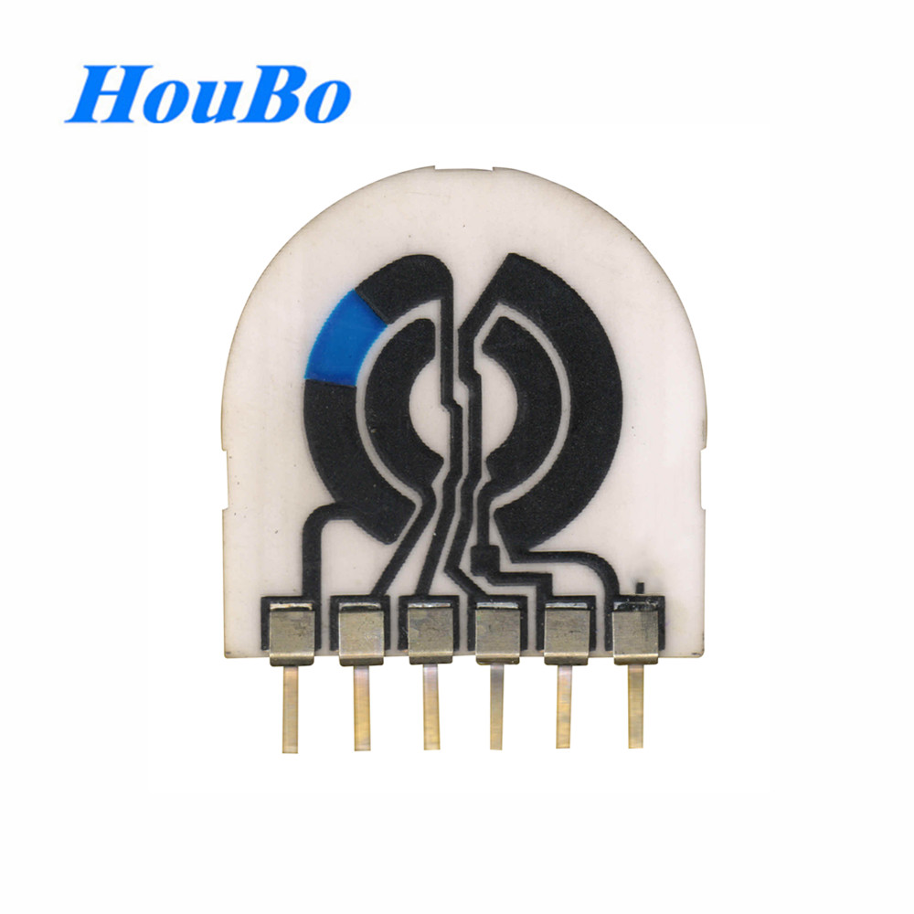 The damper position transducer uses the thick-film circuit-14114A