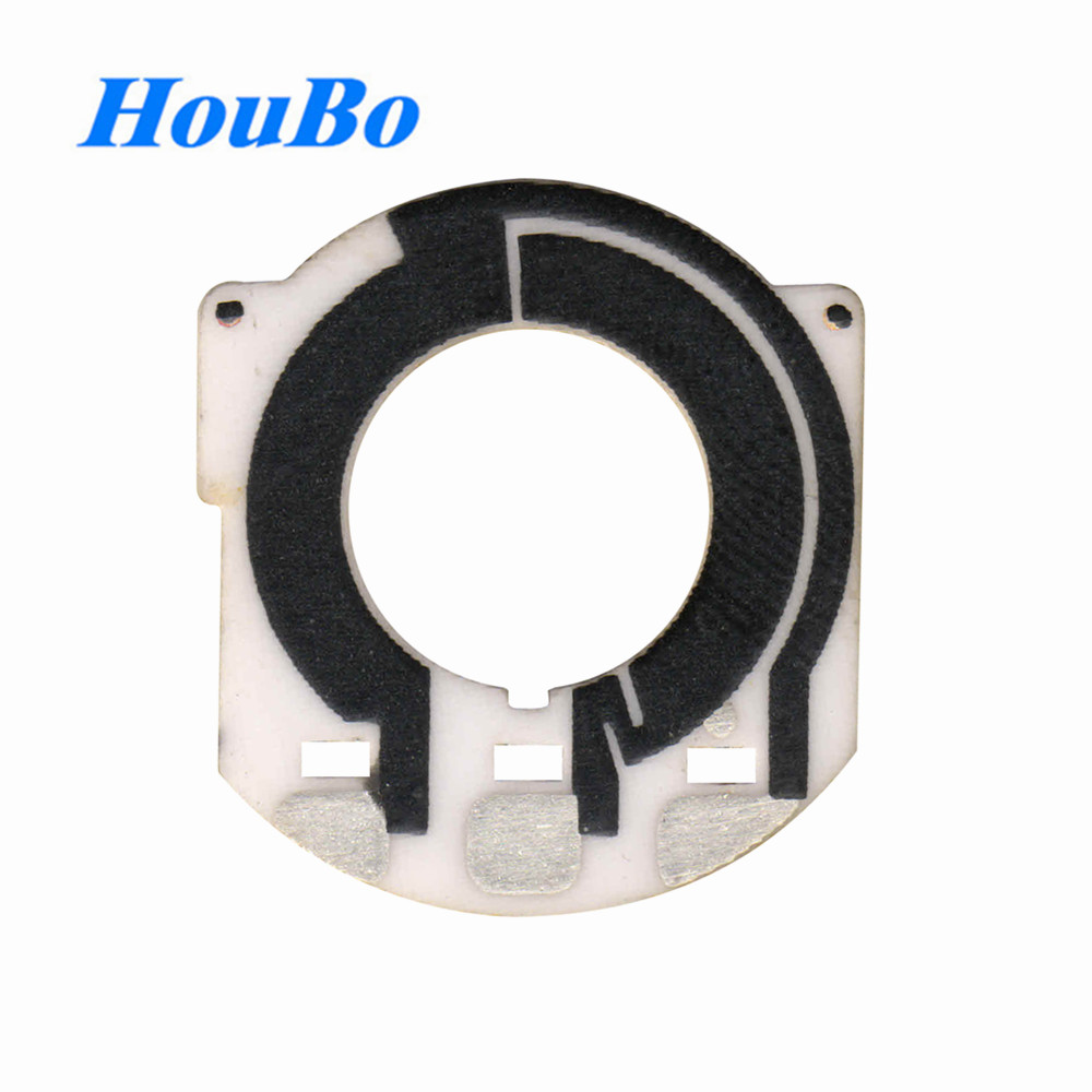 the damper position transducer uses the thick-film circuit-14129B